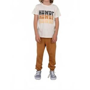 NEW TINY WHALES howdy howdy howdy tee in natural